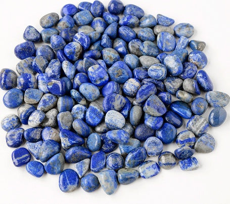 1.5-2CM Natural Crystal Rolling Stone Aquarium Planter Decoration Lapis lazuli