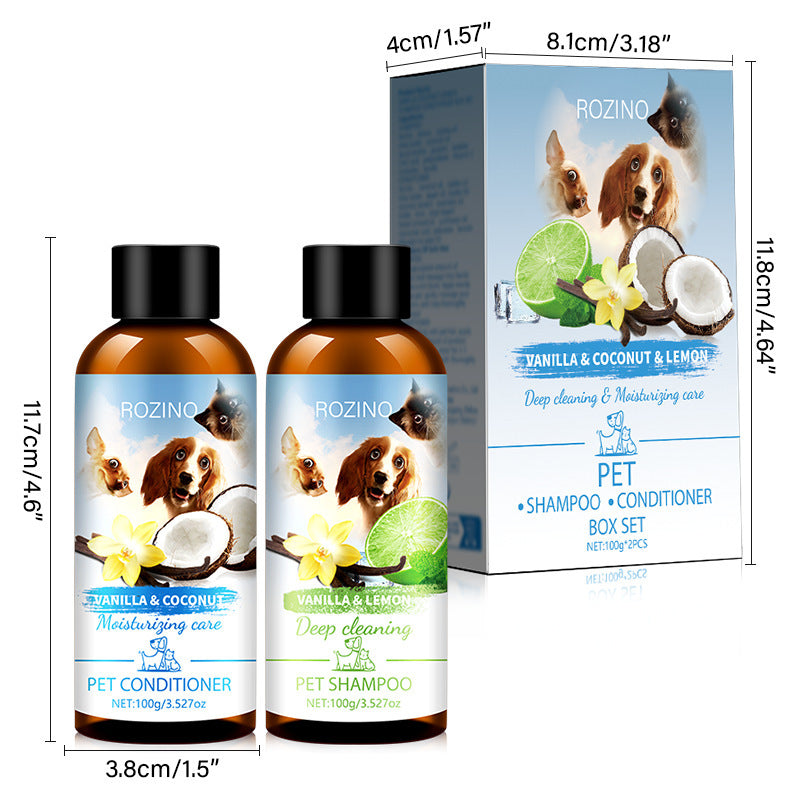 Pet Wash Nursing Suite Shampoo Conditioner Pet Washing And Protecting Kit