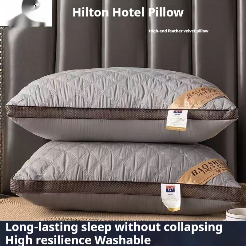 Pillow Core Comfortable Pillow Light Gray Stereo