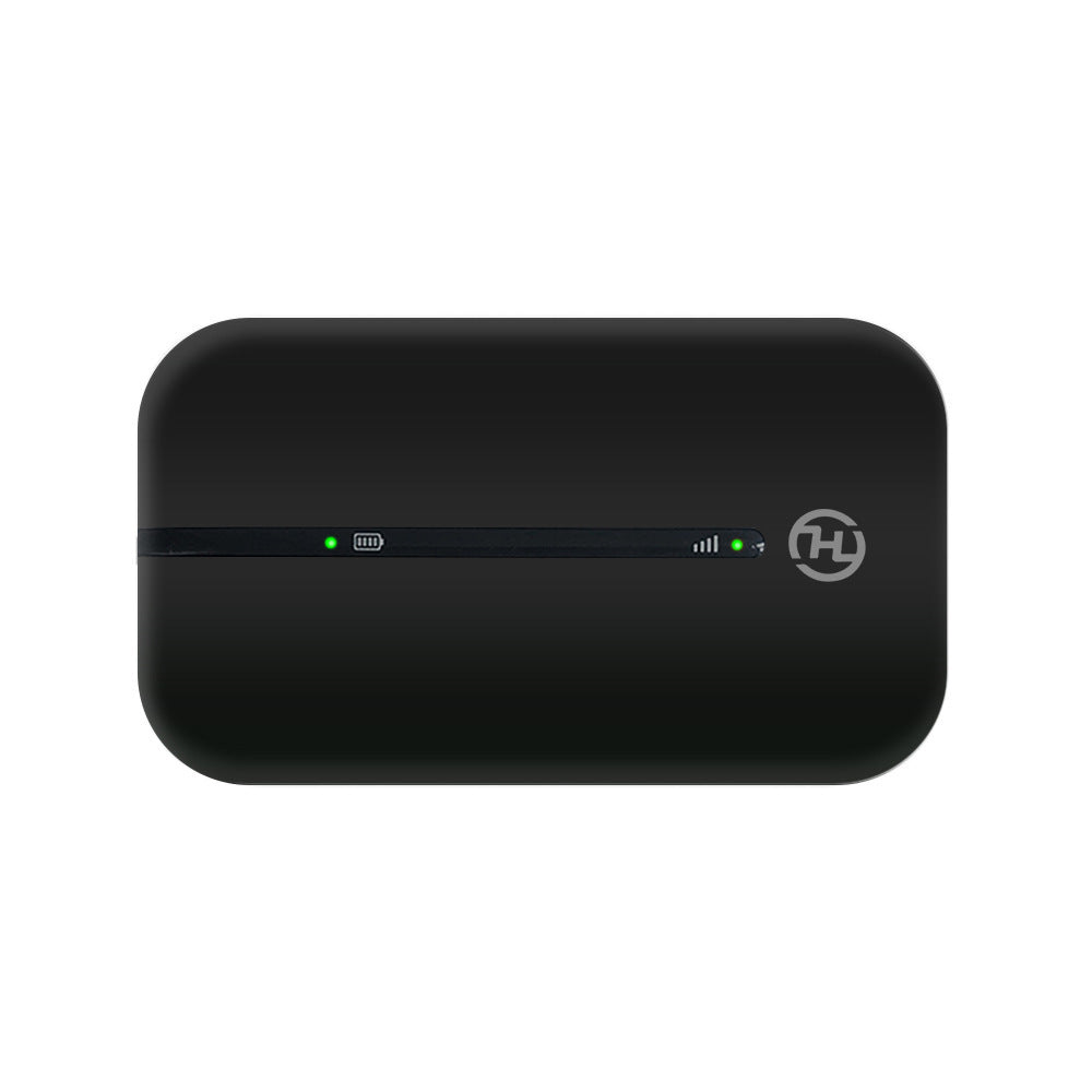 Wi-fi 4g Router With Lithium Battery 150Mbps Unlocked Black
