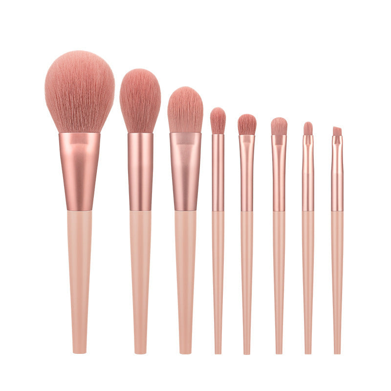 Makeup brush set Pink