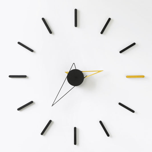 Wozoom House Quasi Background Wall Decoration Clock Wall Clock Living Room Nordic Light Luxury Clock Wall Hanging Creative Modern Style Gold Pointer Large 80CM