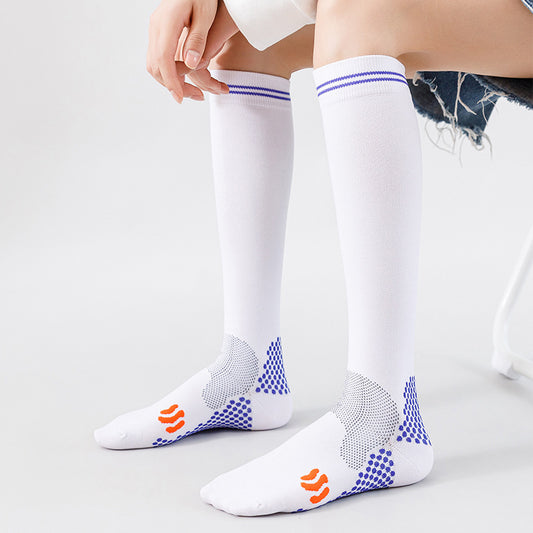 Nylon Men's And Women's Sports Muscle Strength Outdoor Football Compression Socks