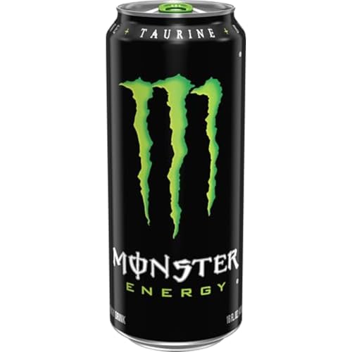 Monster Energy Drink, Green, Original, 16 Ounce (Pack of 15)