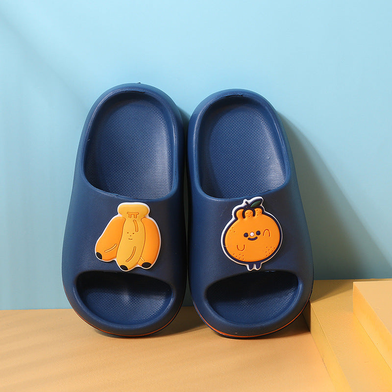 Boys Girls Comfort Soft Soles Anti-slip Slipper Infant Kids Sandals Blue