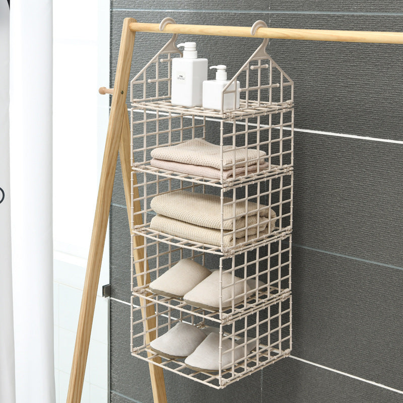 Foldable Space-saving Combination Hanging Clothes Storage Rack