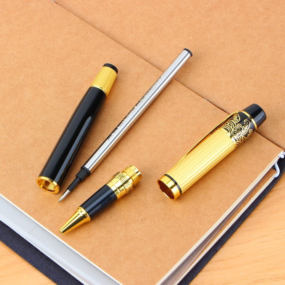 Patterned Orb Pen Metal Fountain Pen Ballpoint pen