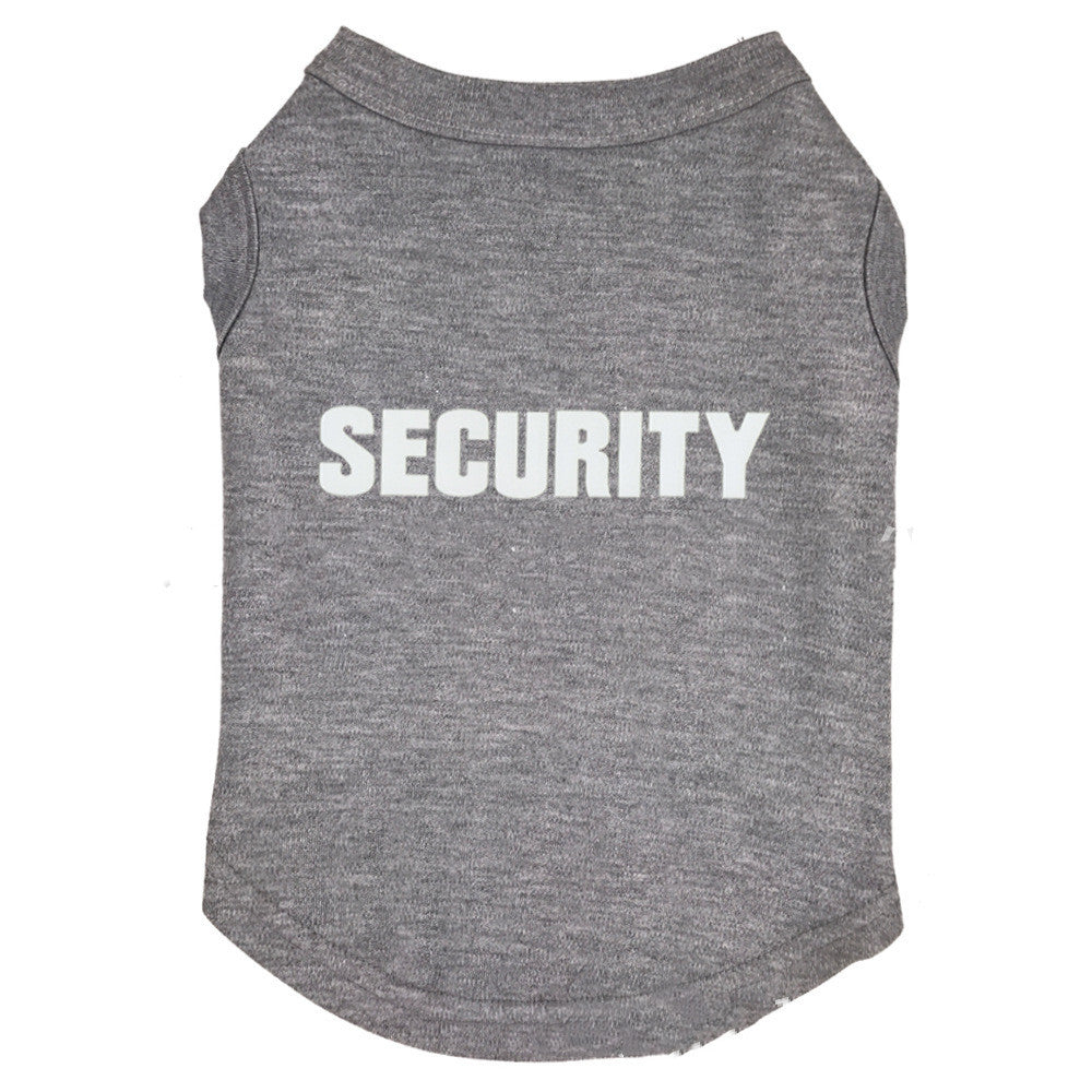 Pet clothing Grey