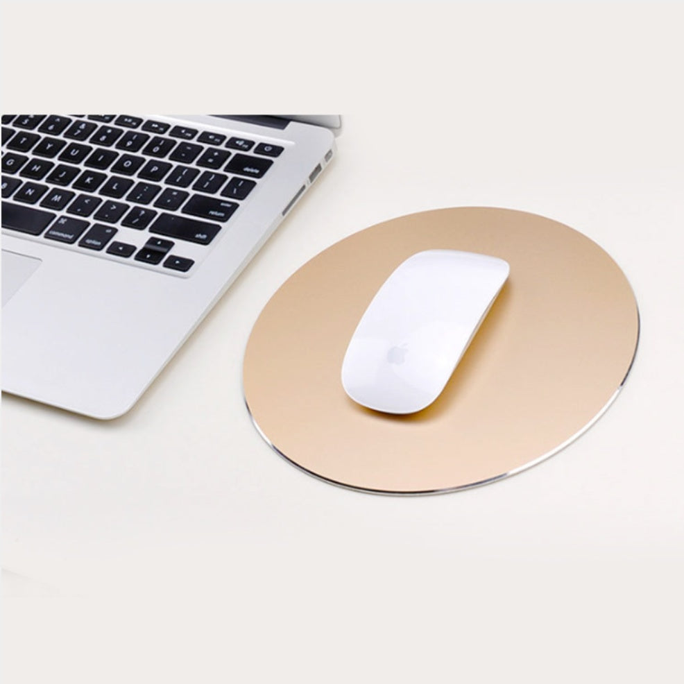 Aluminum Alloy Mouse Pad Gold