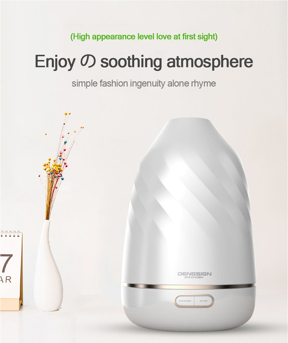 Humidifier Home Hotel Colorful Aromatherapy Lamp Small Ultrasonic Aromatherapy Machine Large Fog Volume Spray Incense Machine White
