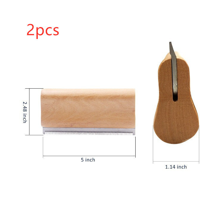 Pet hair removal comb Large 2pcs