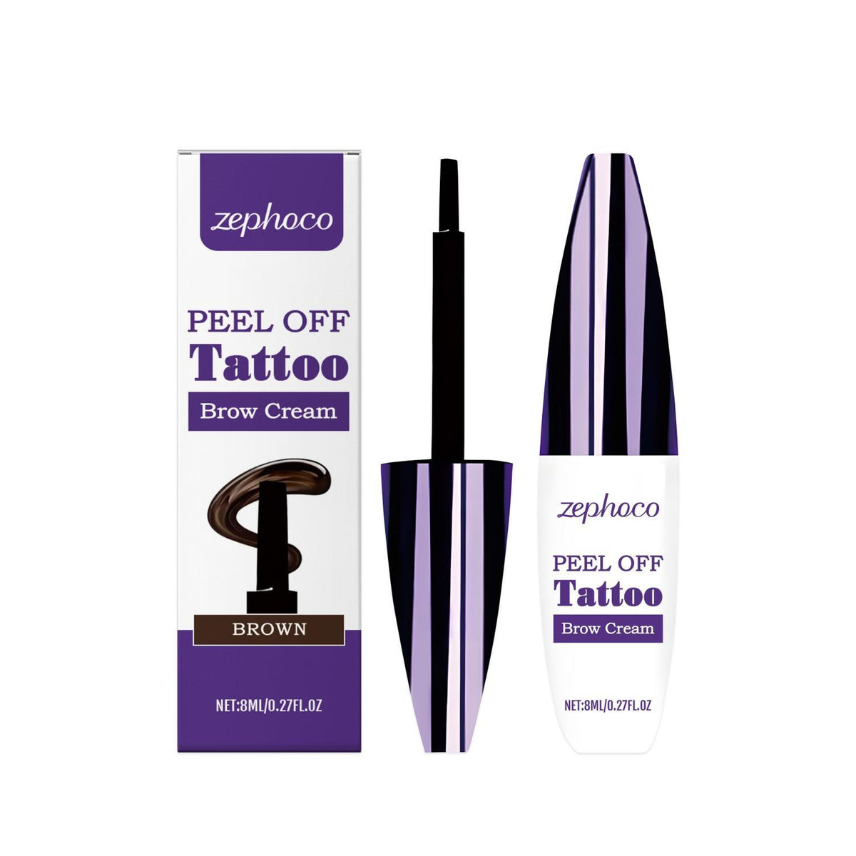 Tearable Liquid Eyebrow Pencil Brown