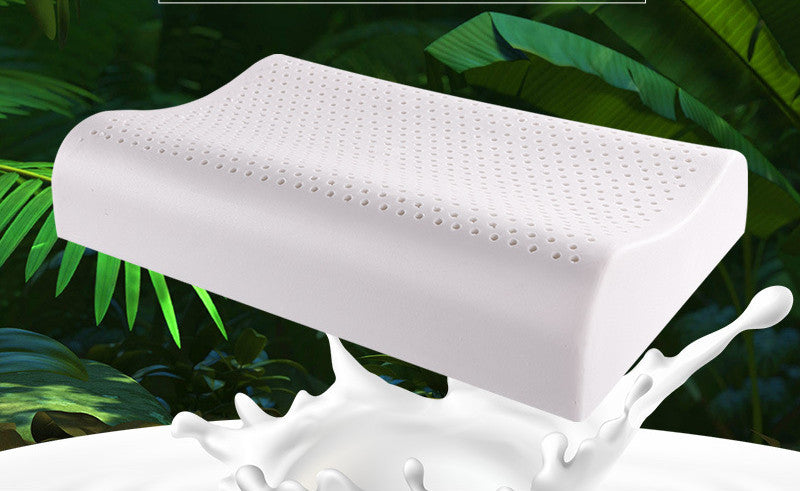 Natural latex pillow pillow for protecting cervical spine E