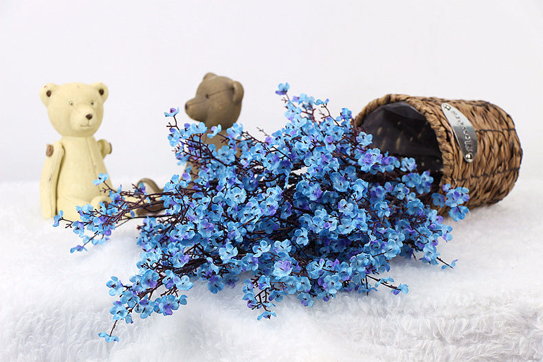 Artificial flower blue