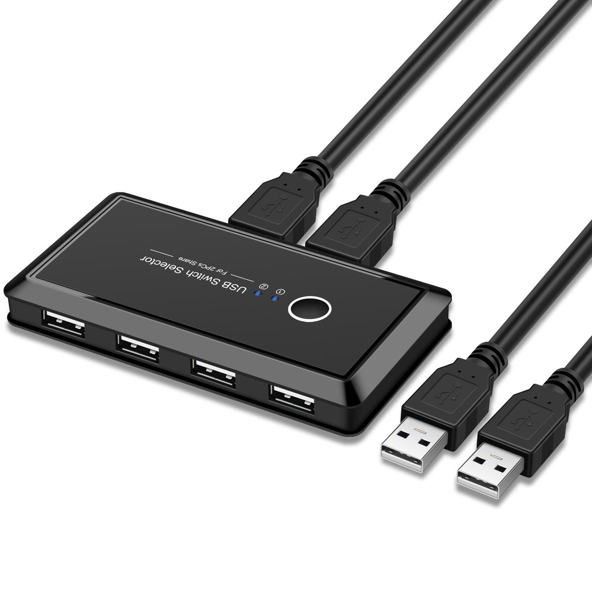 Usb multi-interface two-in four-out splitter 2.0 Sharer