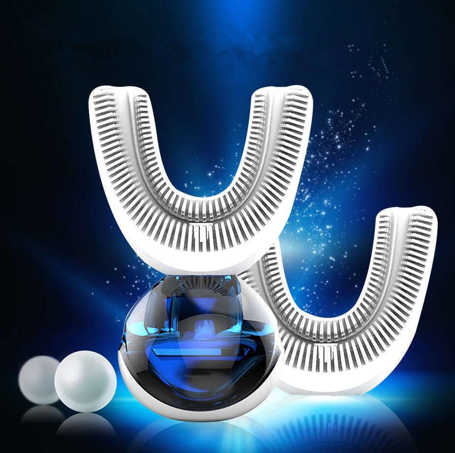 Black technology emancipating both hands and automatic intelligent toothbrushes default