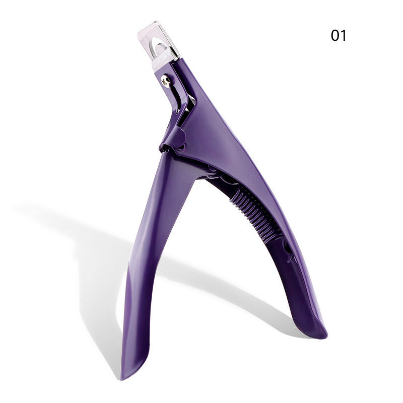 Fashion Personalized Nail Manicure Tools PAC06 01 Purple