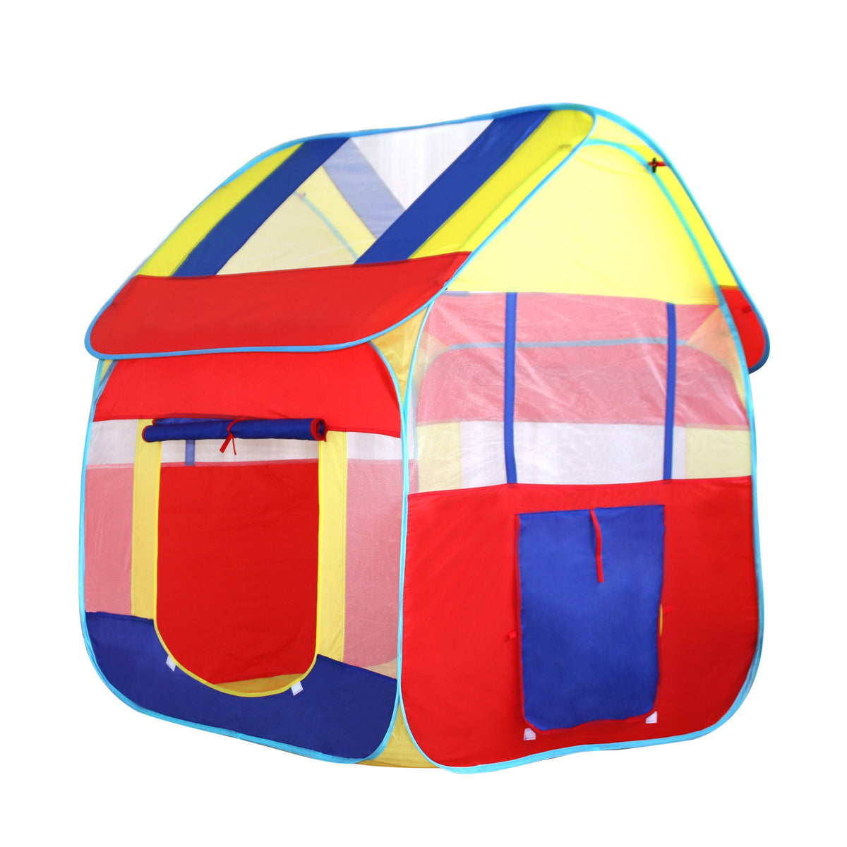 Outdoor Children Tent Large Game Room Garden House Blue