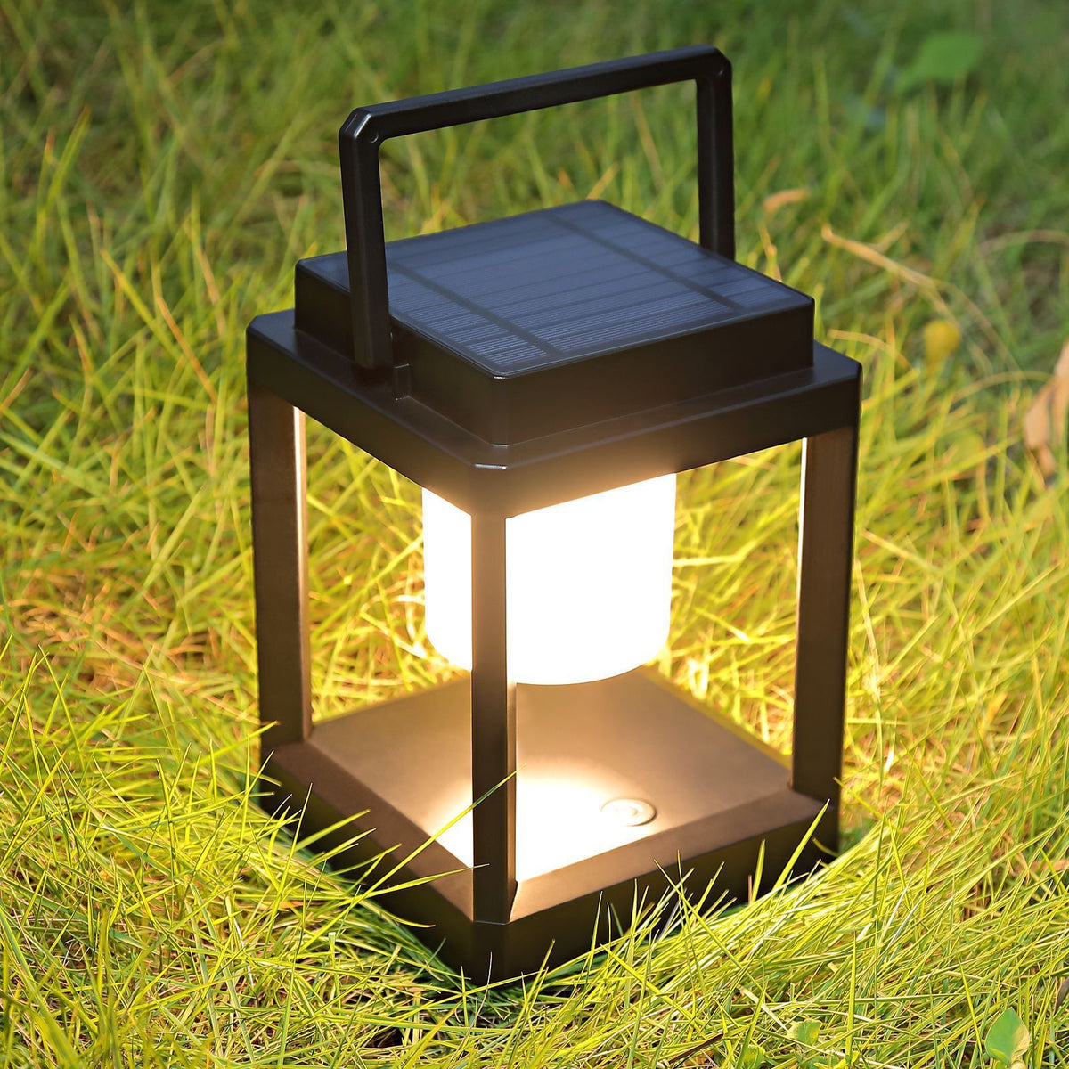 Outdoor USB Handheld Multifunctional Charging Ambient Light Black Cover