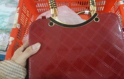 Lingge Shoulder Bags Women Handbags Messenger Bag 67 wine red