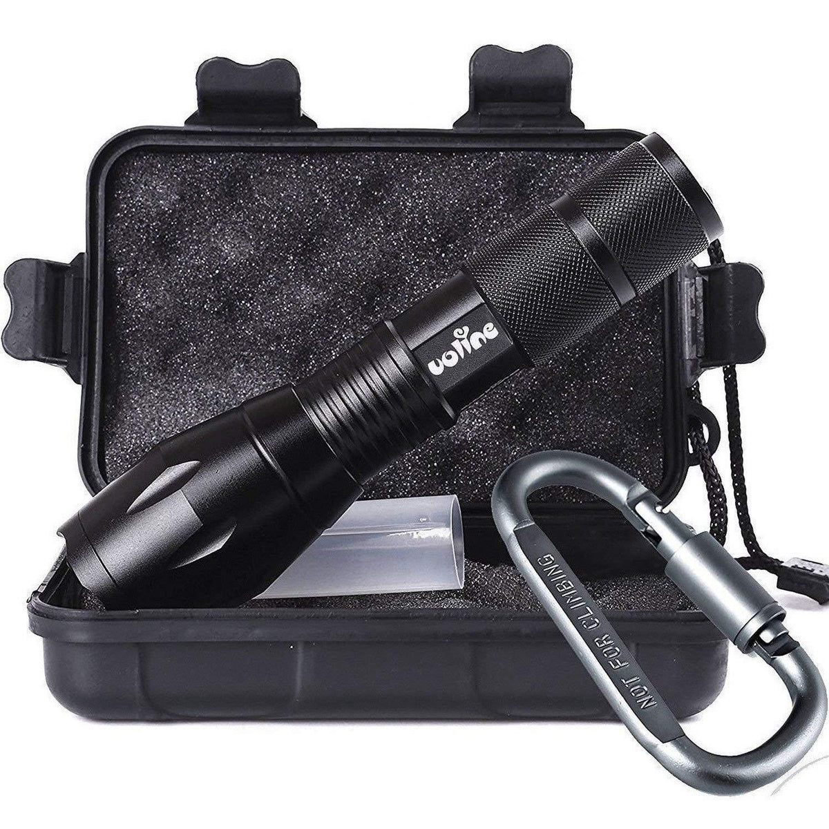 Tactical Portable LED Flashlight 1000 Lumens with 5 Modes Without logo