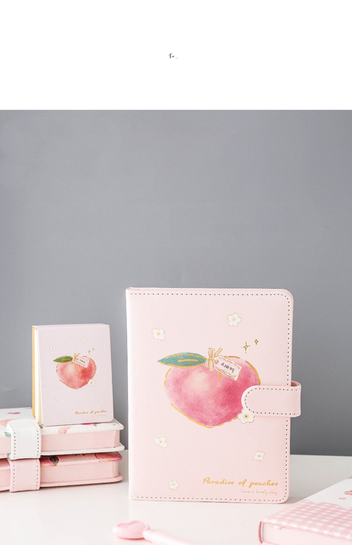 Cute notebooks for students with hardcover literary girls