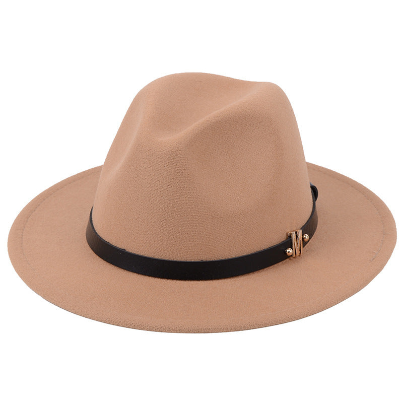 British black jazz hat Tawny