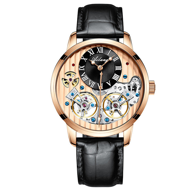 Men's watch automatic mechanical watch Gold1