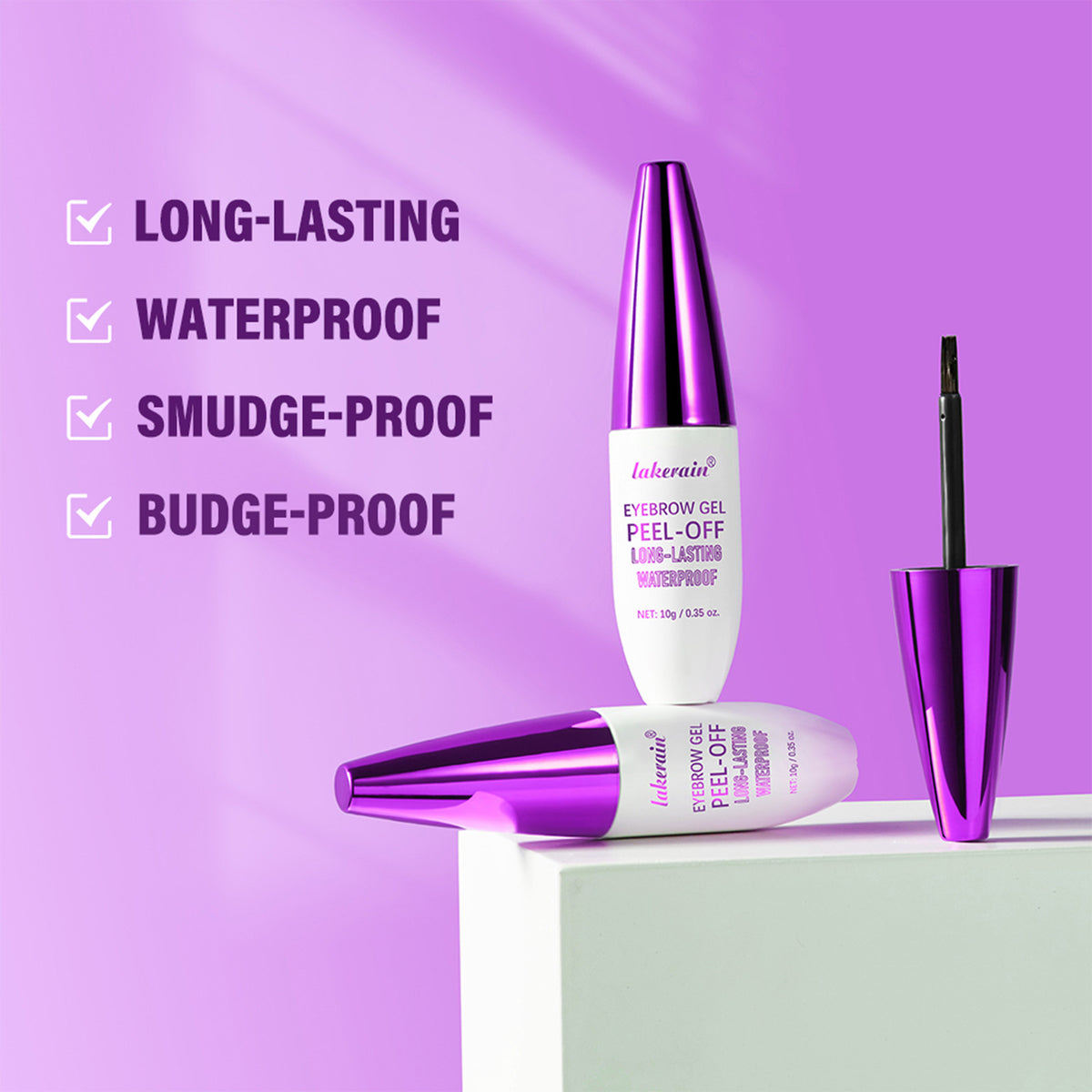 Waterproof And Sweat-proof Easy To Color Tear And Pull Eyebrow Cream