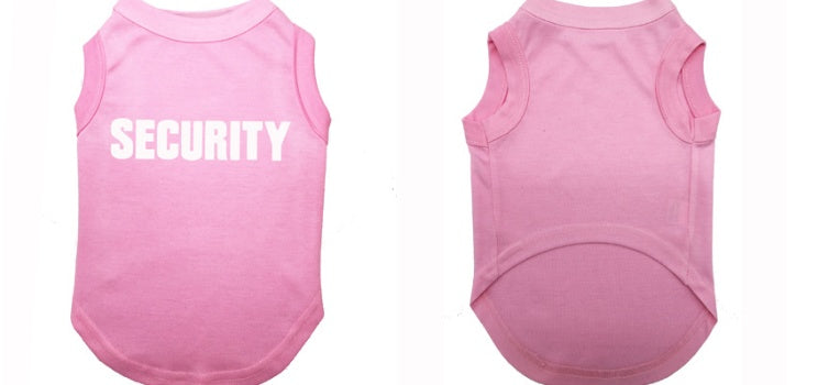 Pet clothing Pink