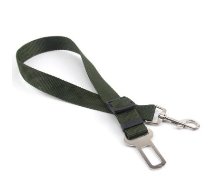 Fixed Strap Polyester Dog Strap Dog Leash Dog Leash 70cm Army Green