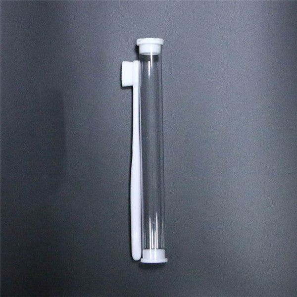 Micron Soft Toothbrush White Flat Head
