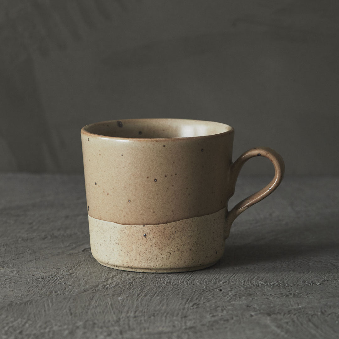 Japanese Retro Ceramic Coffee Cup Caramel