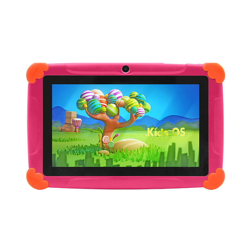 Educational Learning Game 7-inch 18GB Children's Tablet Computer Learning Machine Pink 18GB