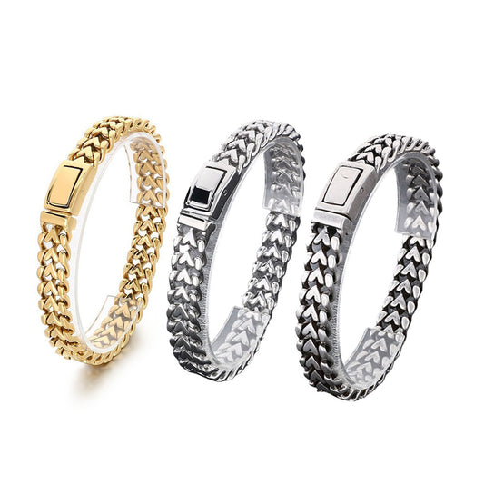 18K Gold Plated Stainless Steel Bracelet