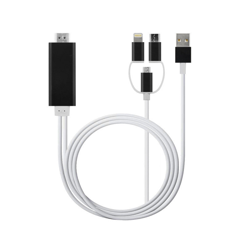 Cable converter adapter Black 2m