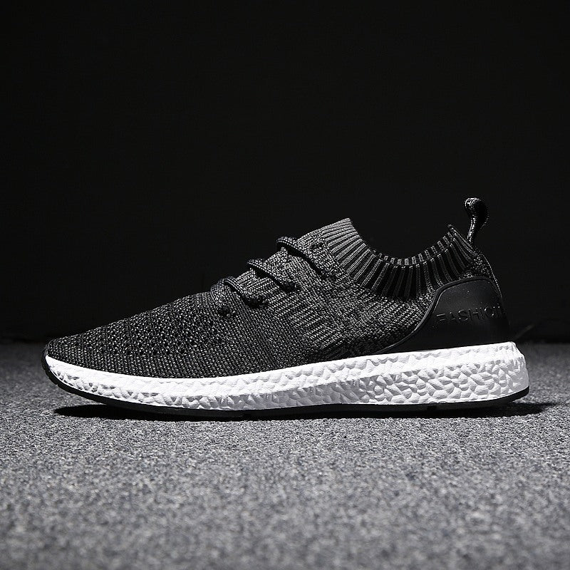 Flying woven shoes Black