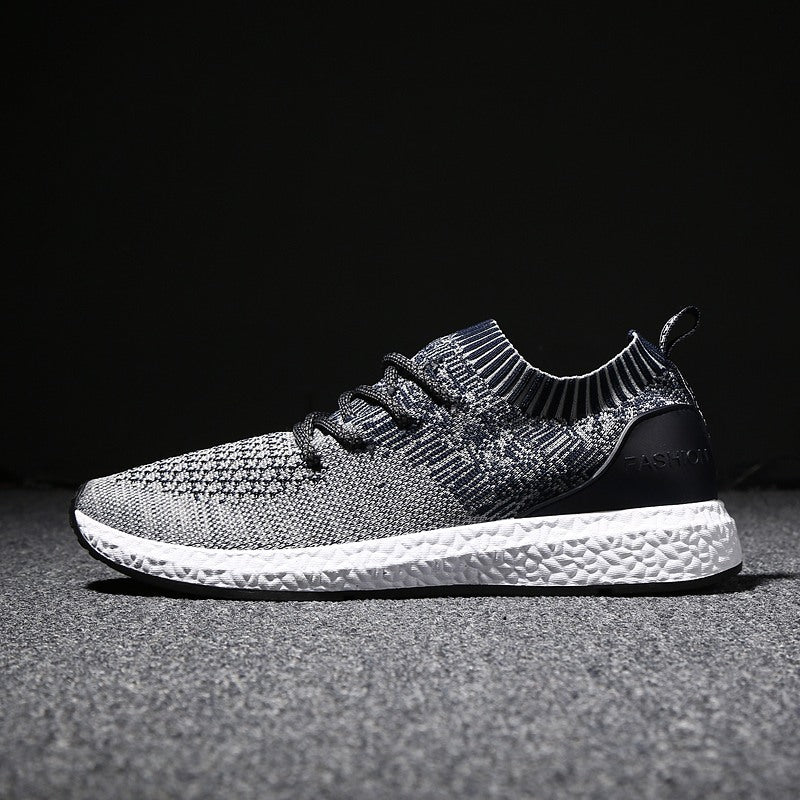 Flying woven shoes Blue
