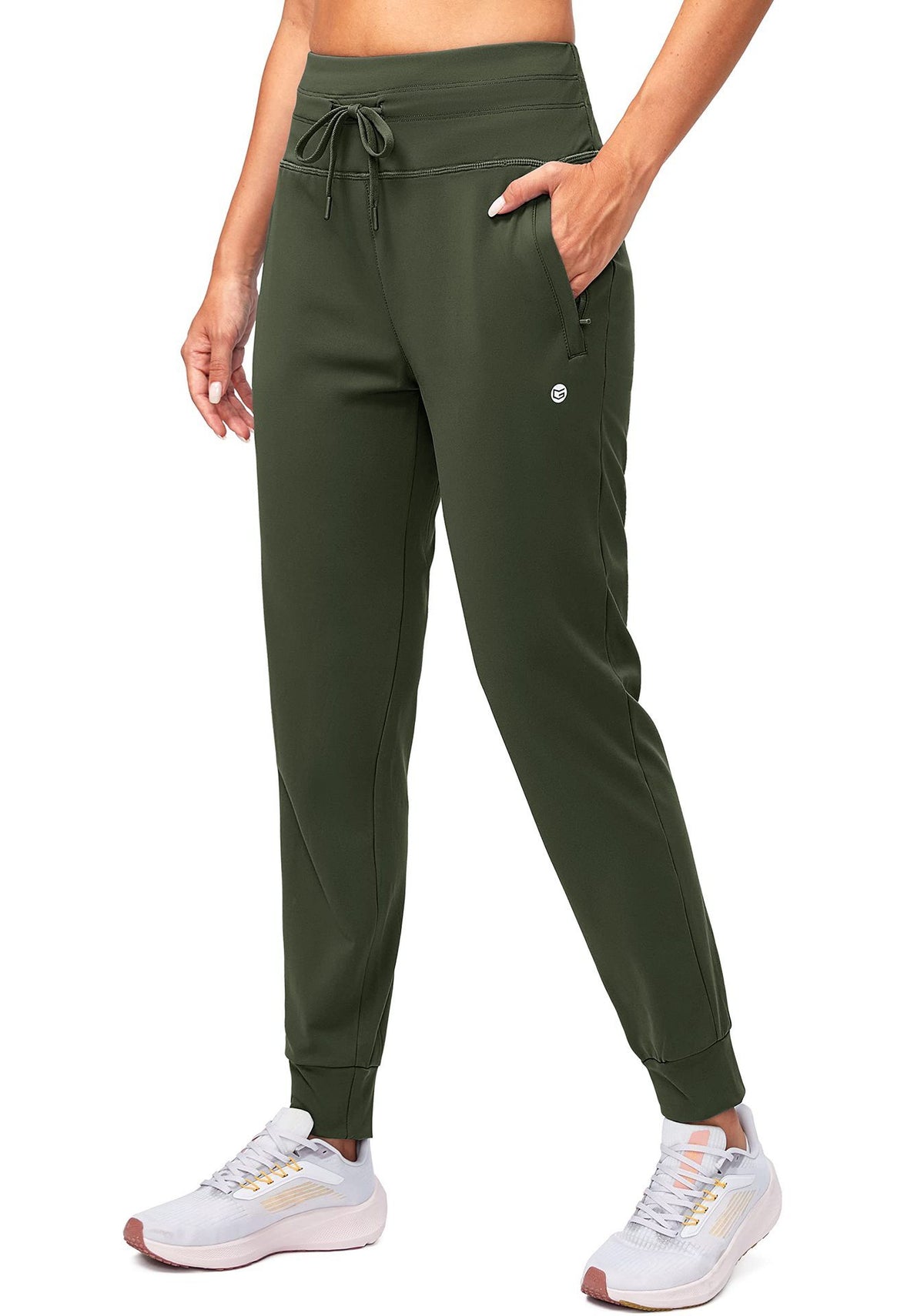 High Waist Waterproof Wild Running Exercise Casual Pants Women