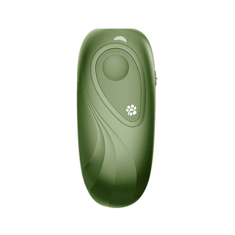 Ultrasonic dog repeller dog training device handheld dog repeller Green