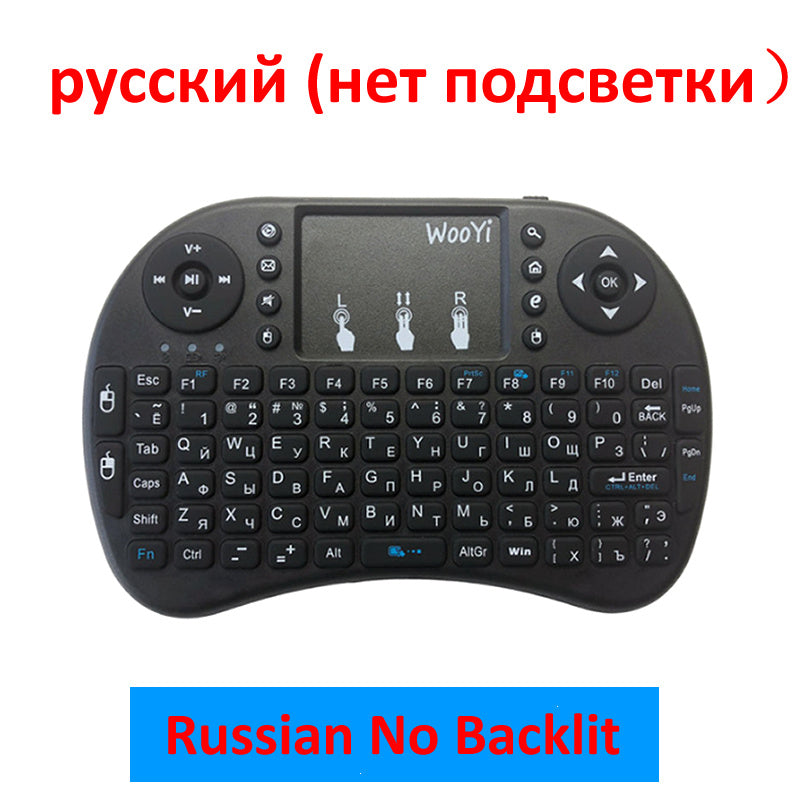 Wireless Mini Keyboard Russian No light