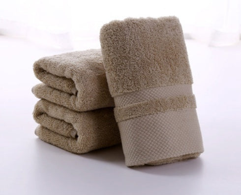 Adult thickening wash towel Diamond khaki