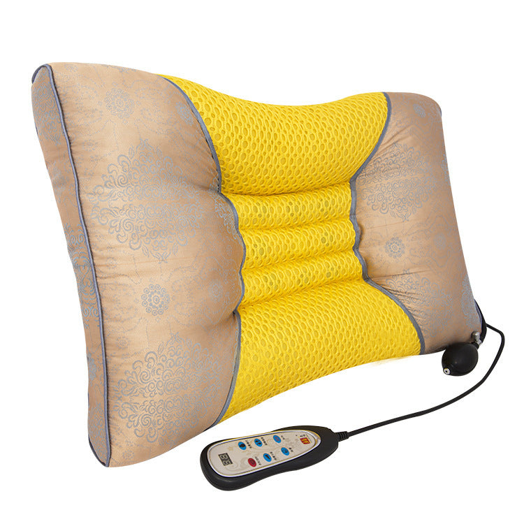 Heated inflatable pillow Golden 42x56cm