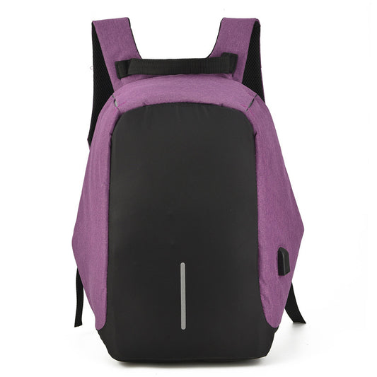 Men's computer bag backpack Purple 15.6 inches