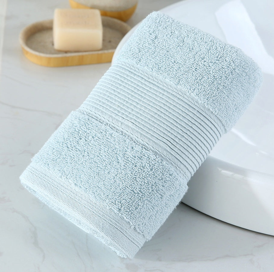Adult thickening wash towel Nose blue