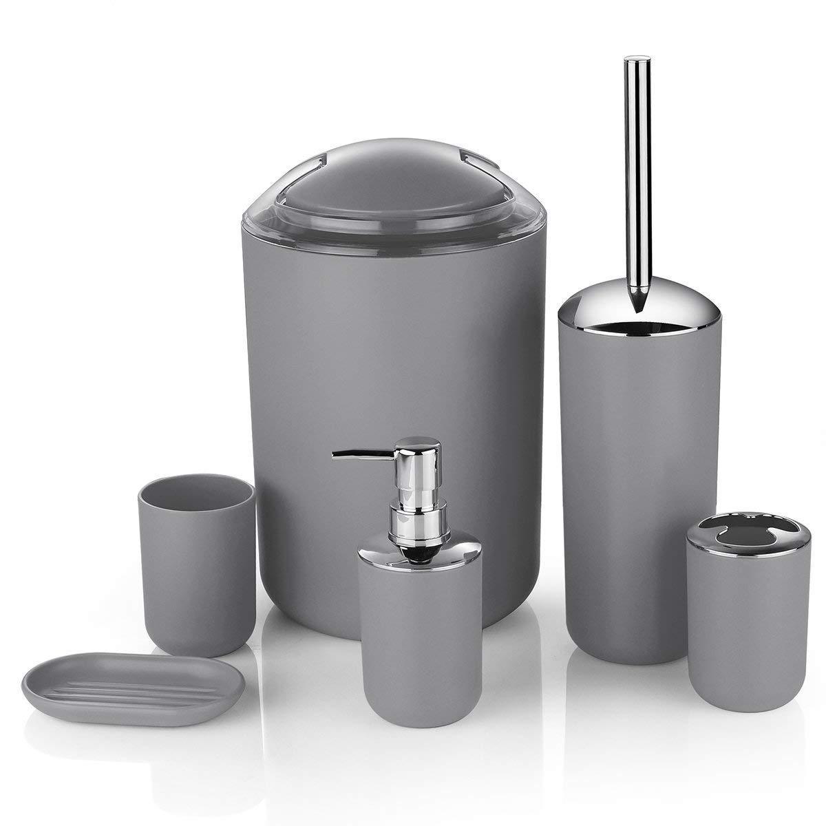 Bath kit toiletries Grey