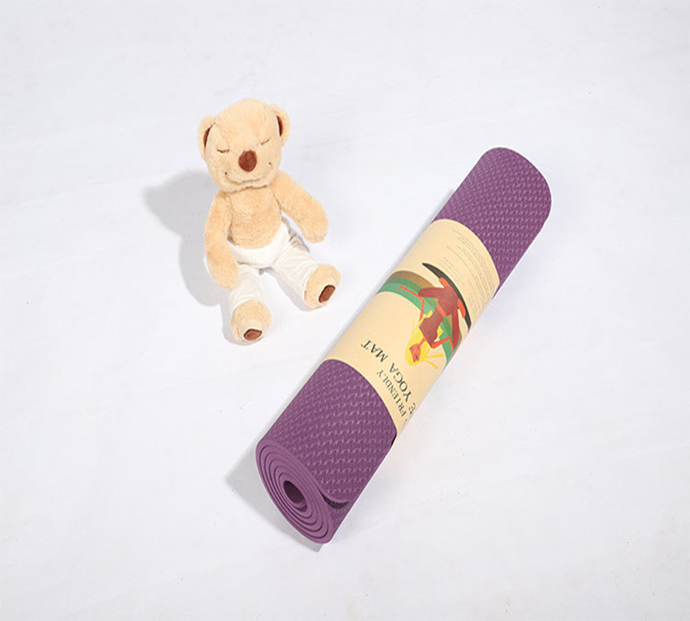 Beginner Yoga Mat Purple