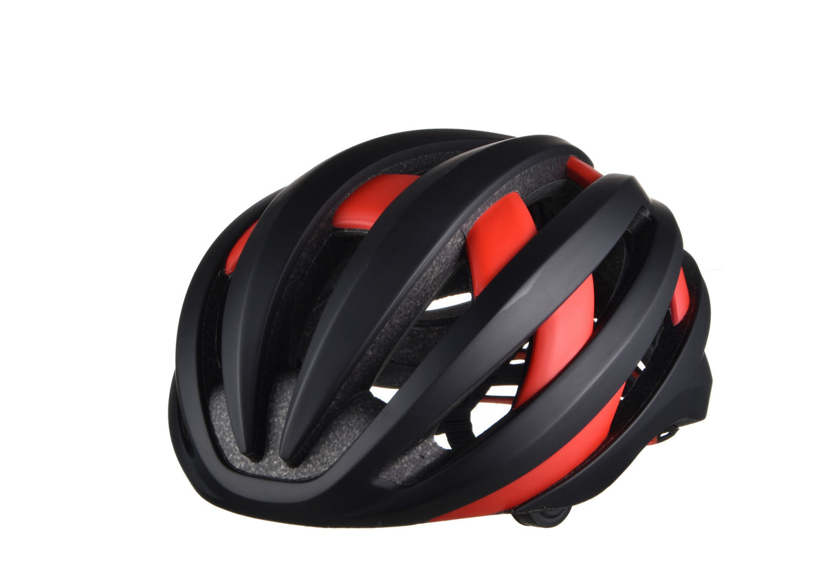 Smart Bluetooth helmet riding helmet Red One size