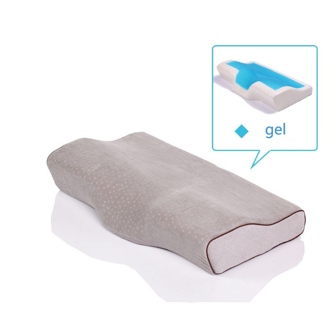 Gel pillow silicone memory pillow Grey