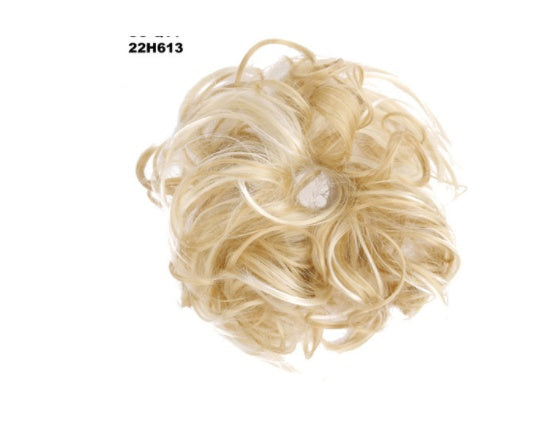 Wig hair ring chicken tail 12style